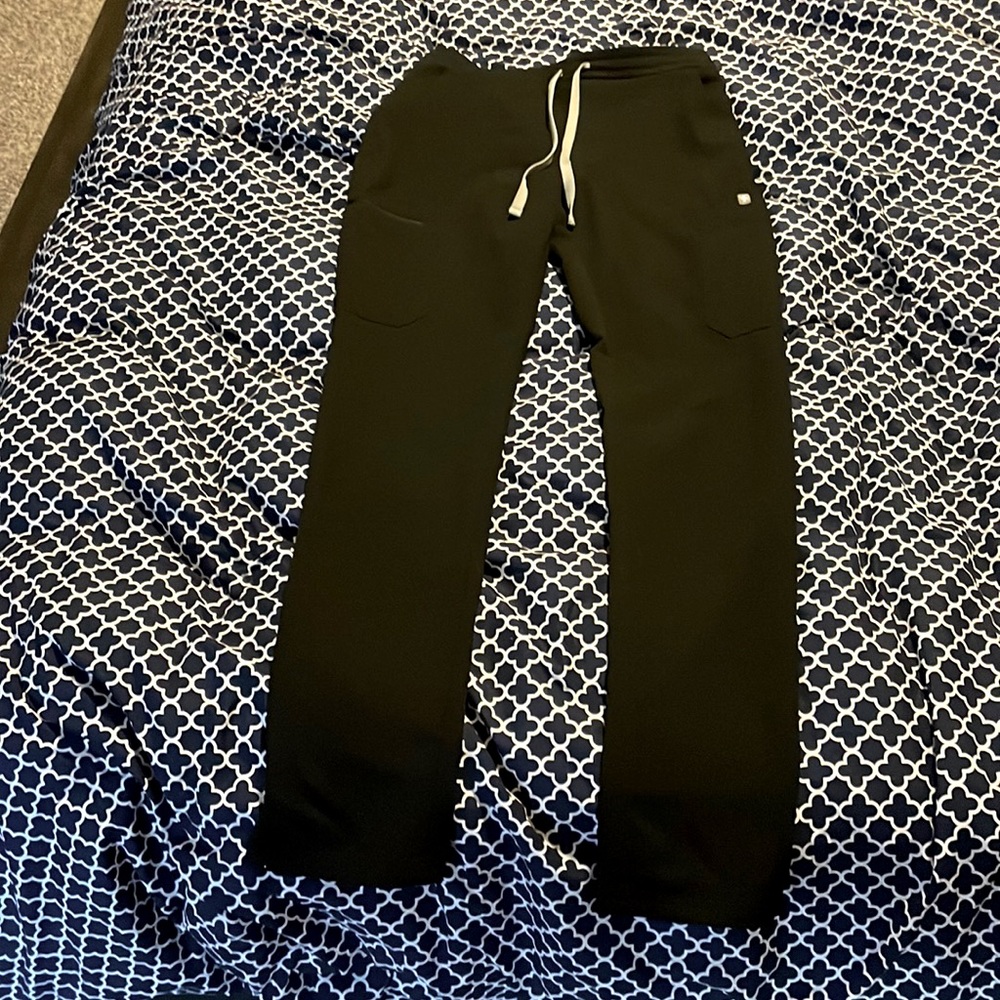 Figs Scrub Pants - XS Black